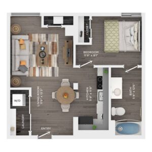 1 bedroom apartment for rent